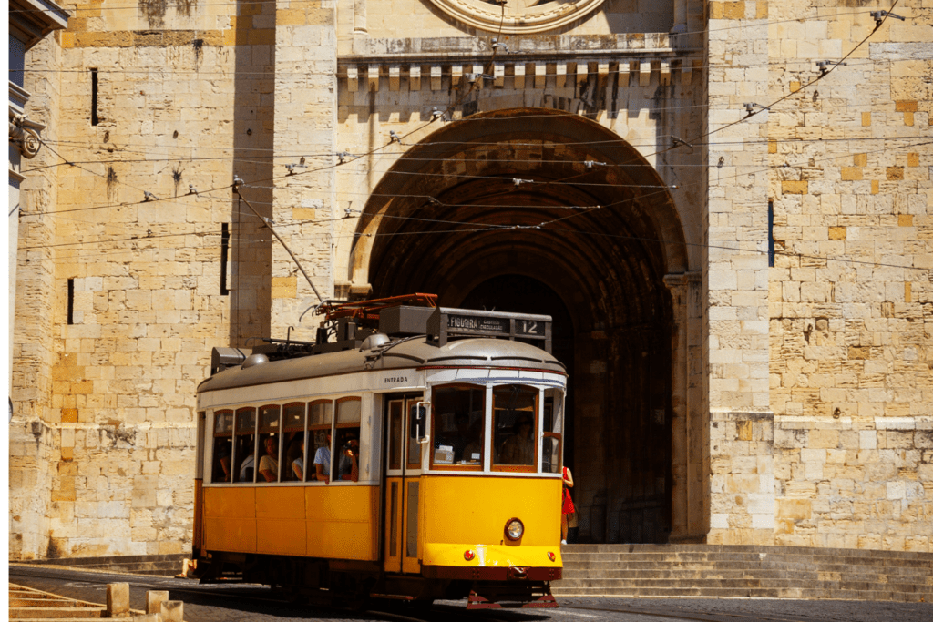 Lisbon tram