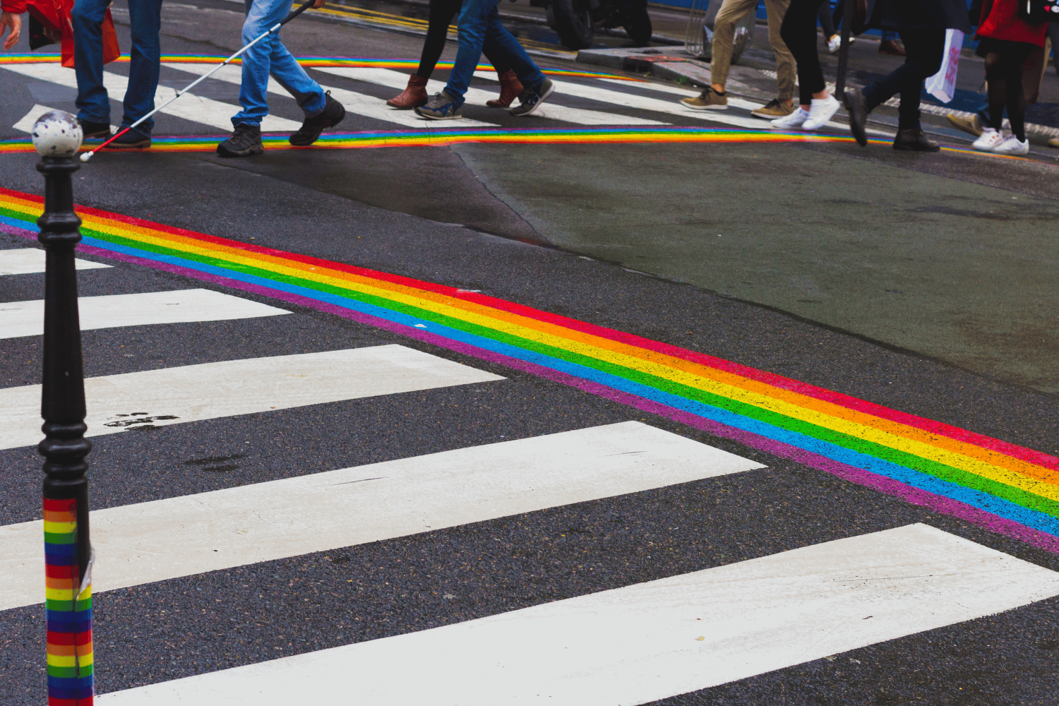 Crosswalks in Paris