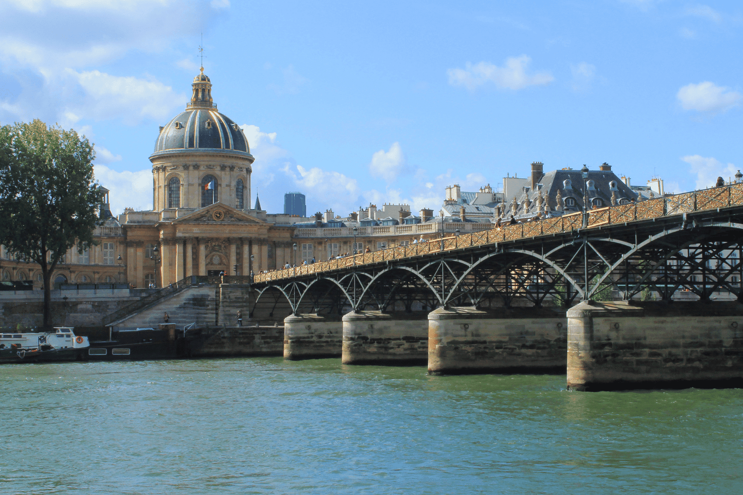 locks of love bridge paris