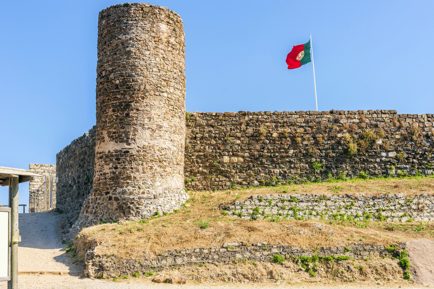 ruins in Aljezur Portugal