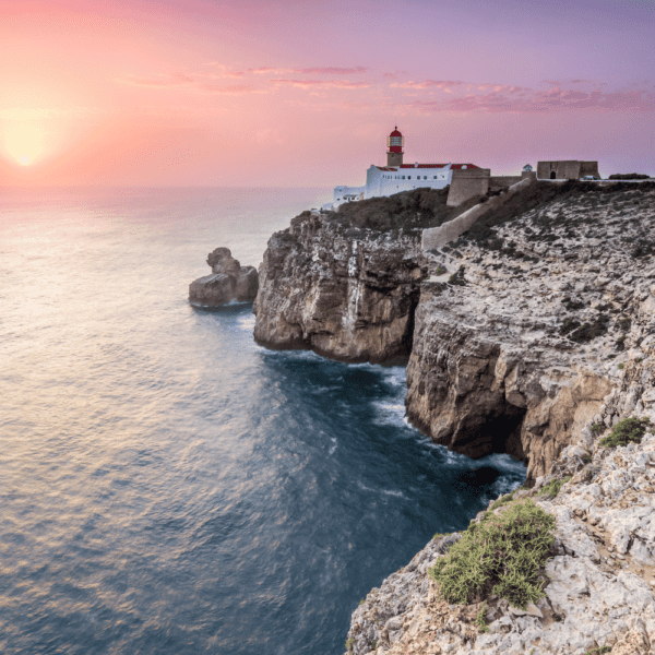 sunset in Sagres