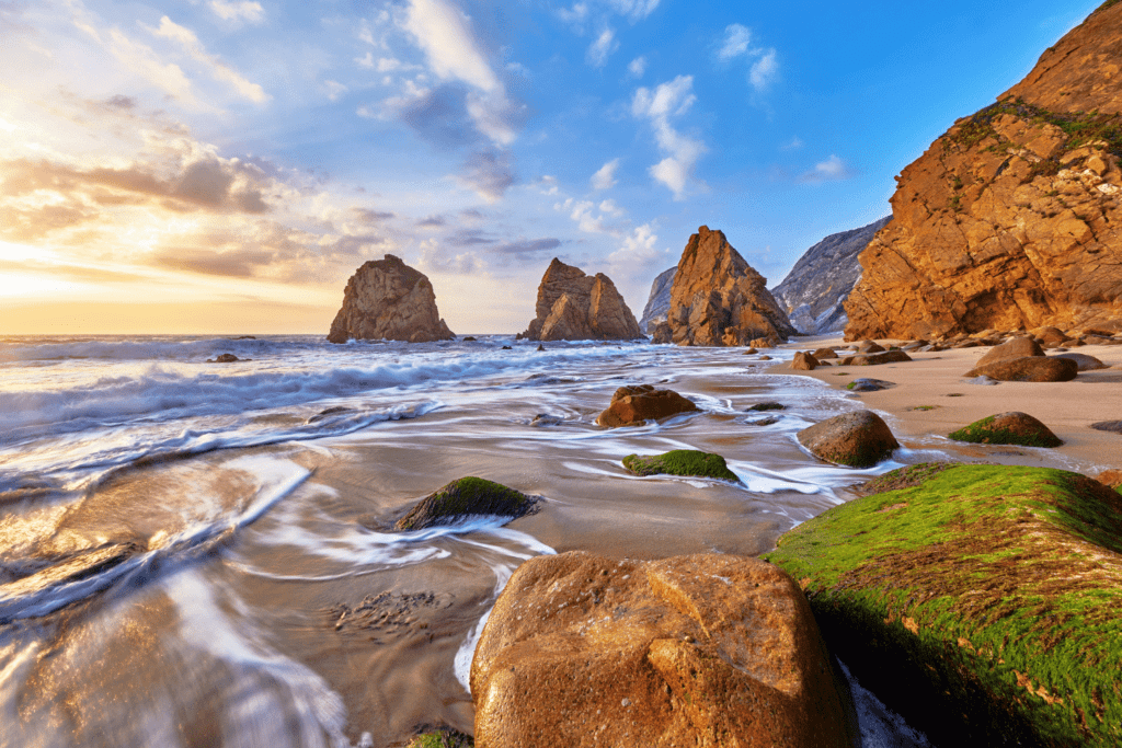 beautiful beach in portugal