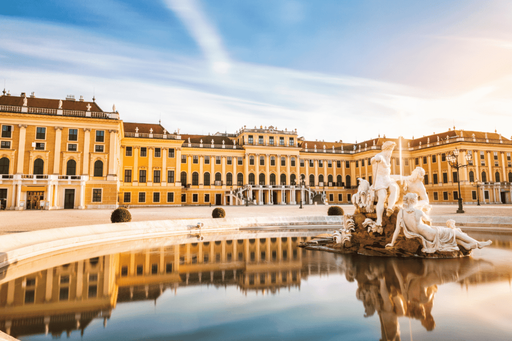most beautiful palace in vienna