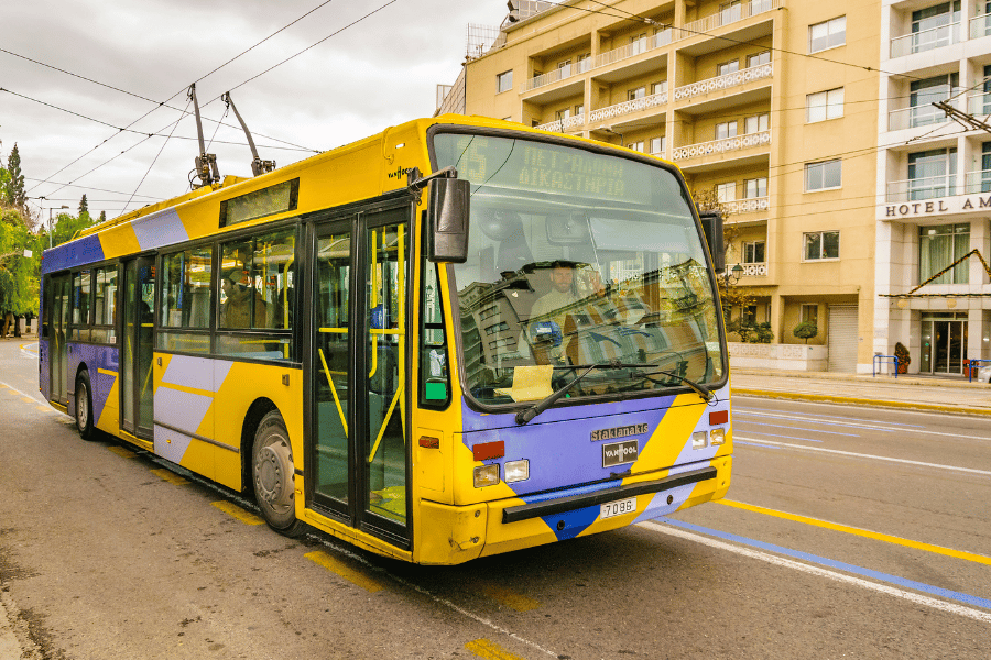 how to get around athens