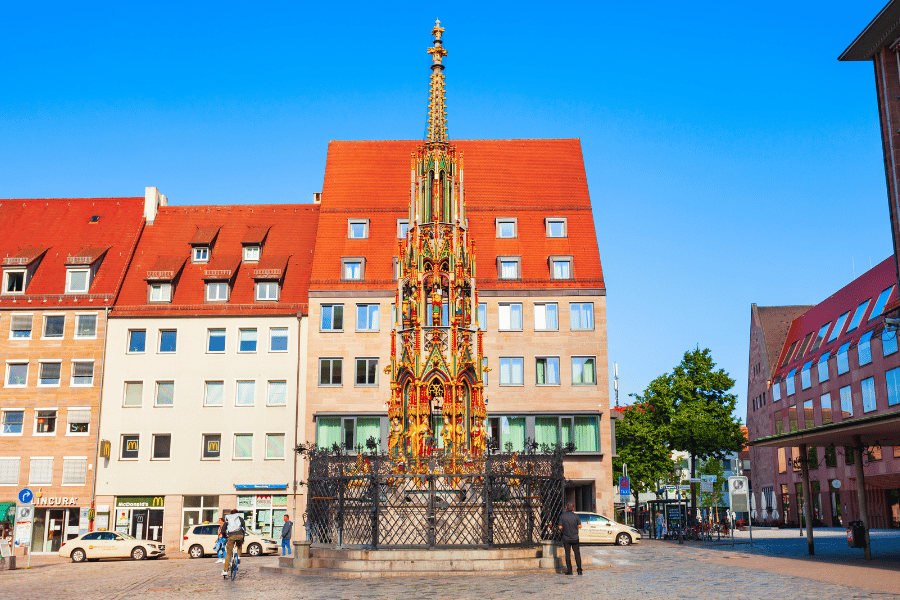 market square in nuremberg