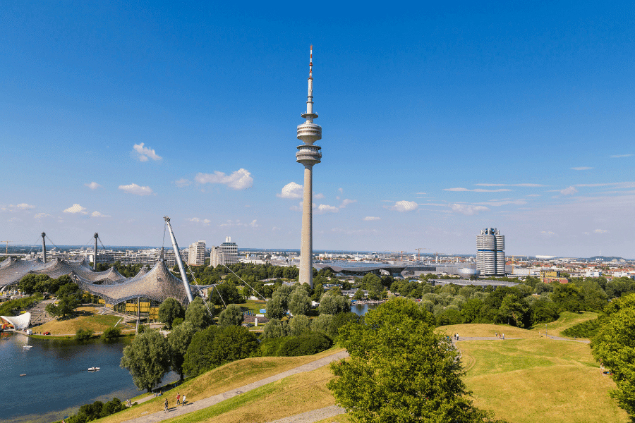 Olympia park in Munich