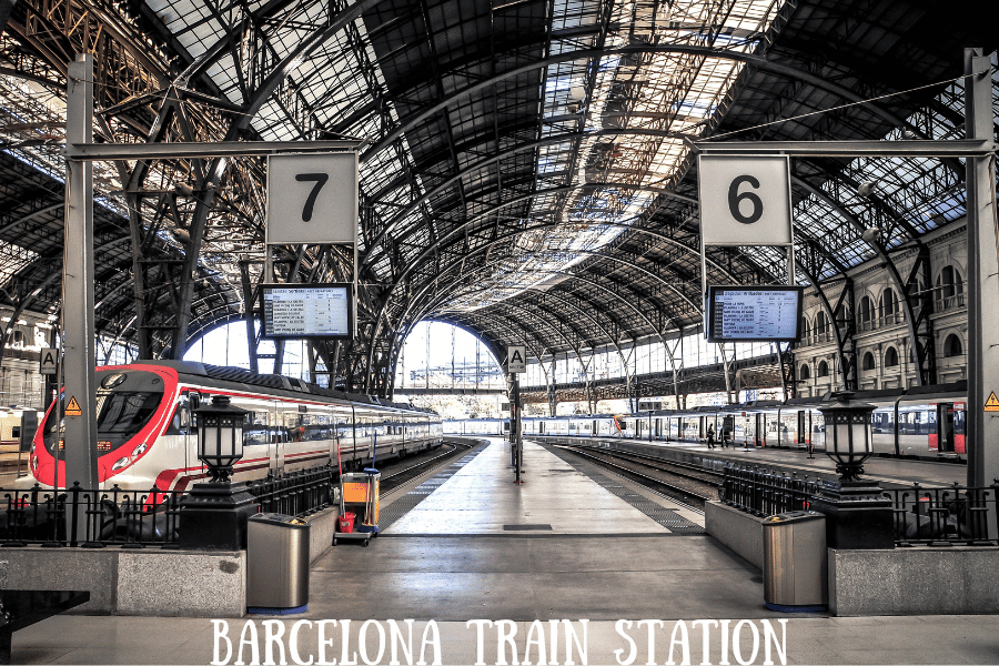 barcelona train station