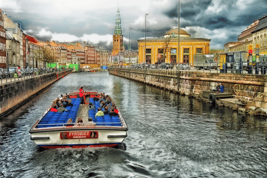 Copenhagen boat ride