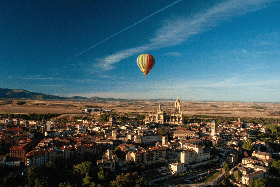 Beautiful city of Segovia
