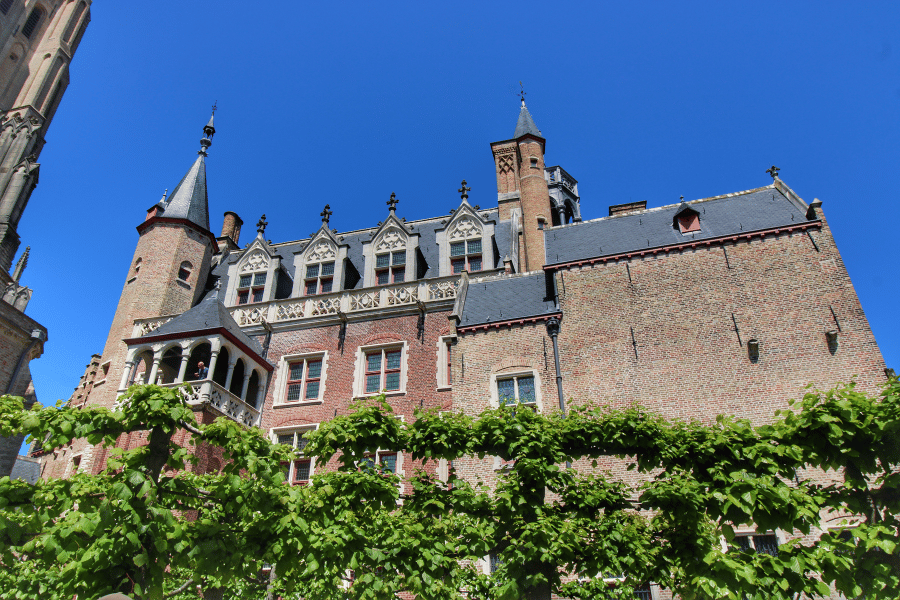 Bruges gothic style architecture