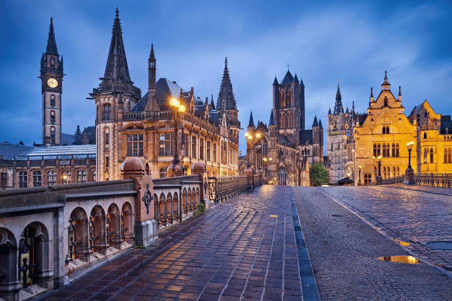 Ghent at night