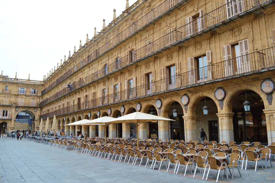 Plaza Mayor in Salamanca