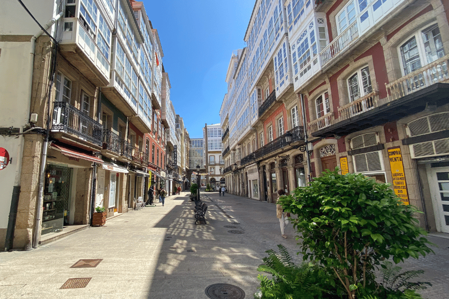 A Coruña center