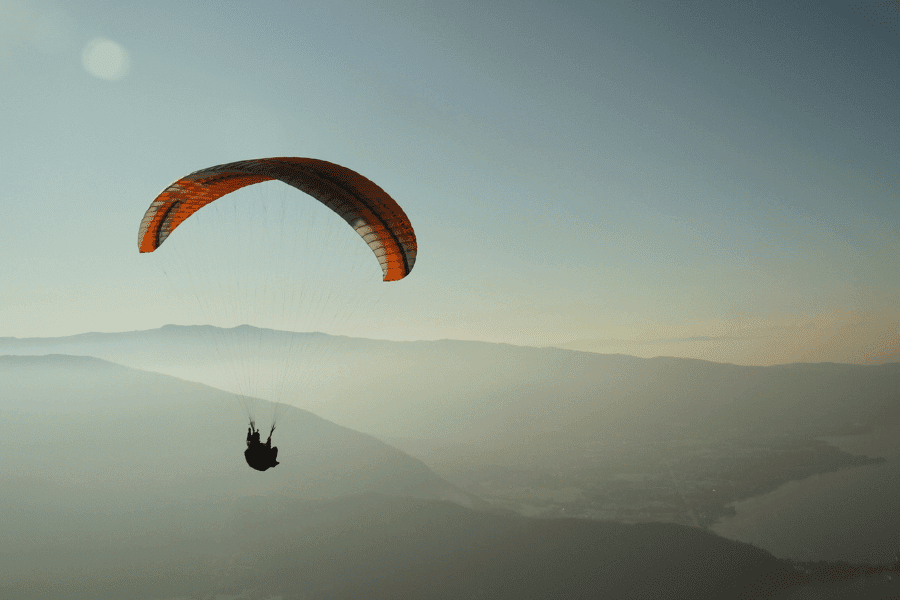 Paragliding in Annecy