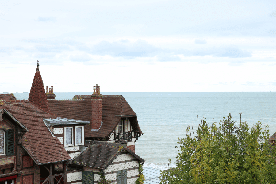 Normandy sea view