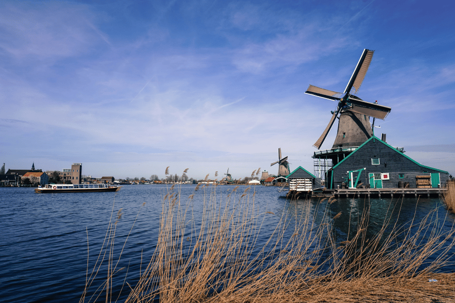Dutch windmills