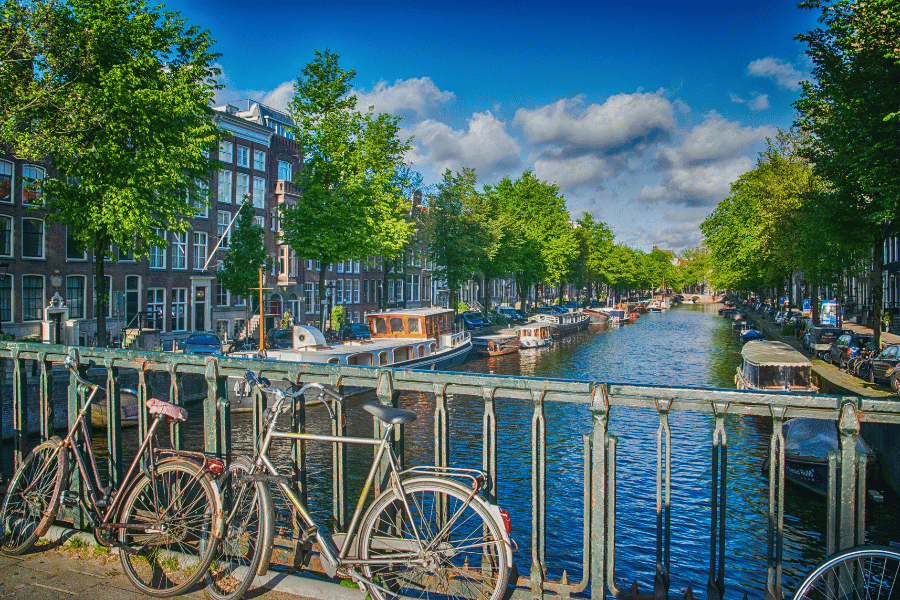 bikes in amsterdam