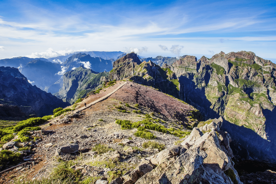 hiking in madeira