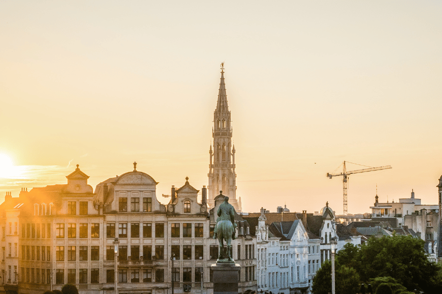 Brussels skyline