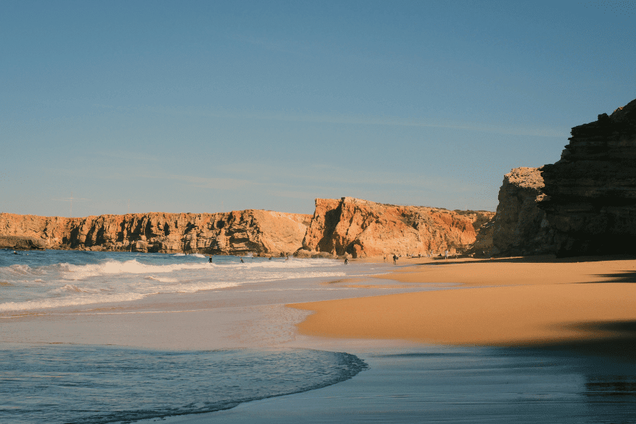 the algarve beach