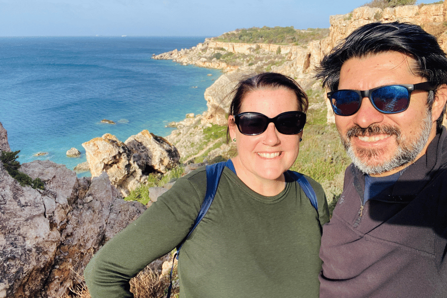 Near Ramla Bay Malta