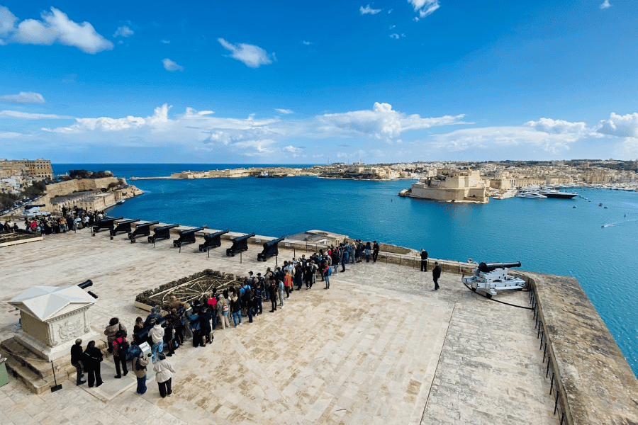 upper barrakka malta