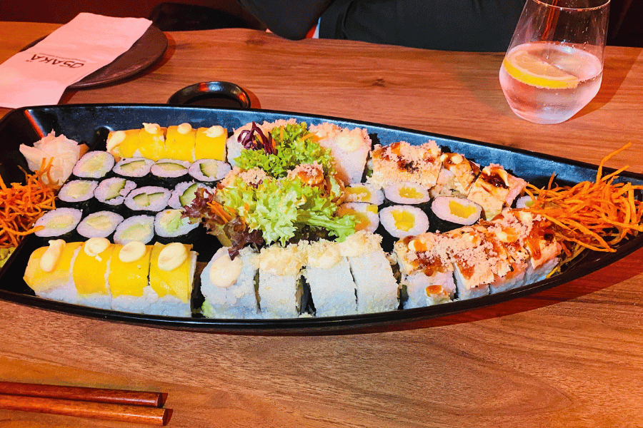 Vegan sushi Malta