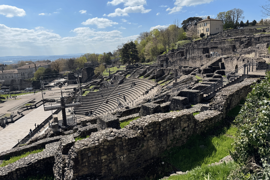 Roman ruins Lyon